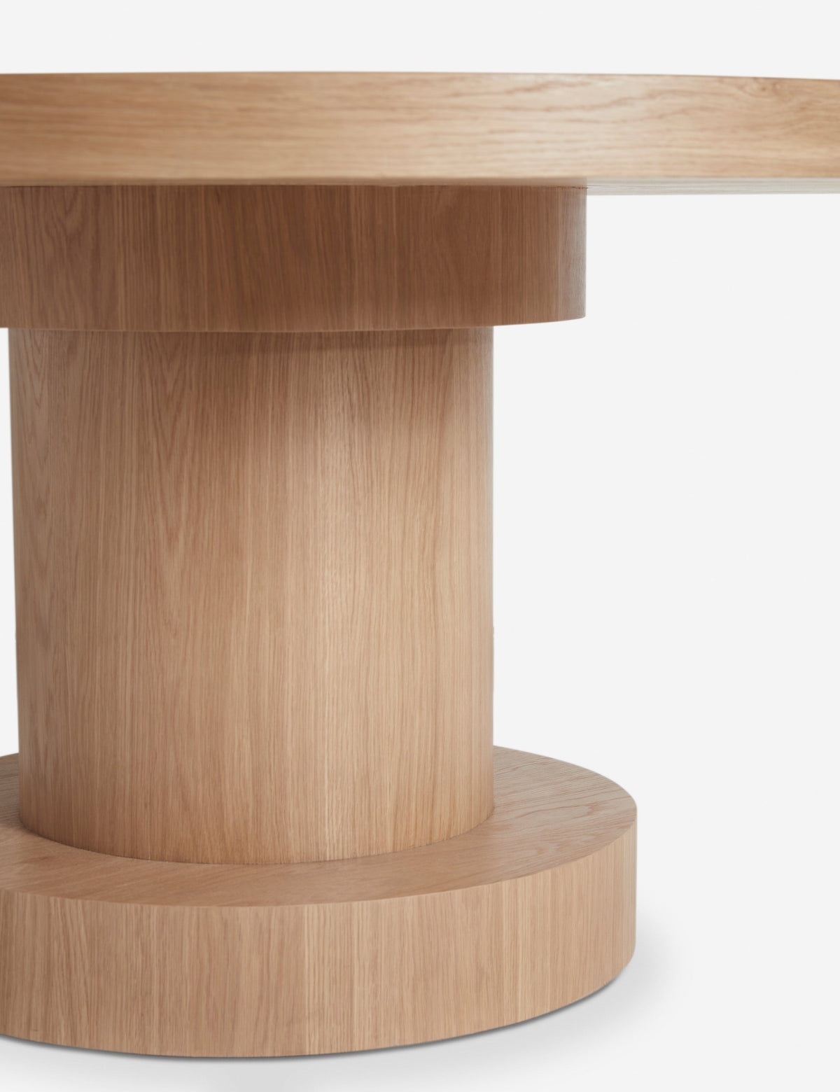 Open Box: Karine Round Dining Table, Natural