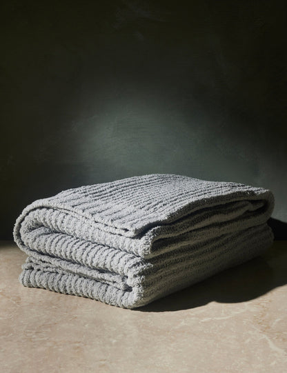 Knit Waffle Weave Throw by Kashwere