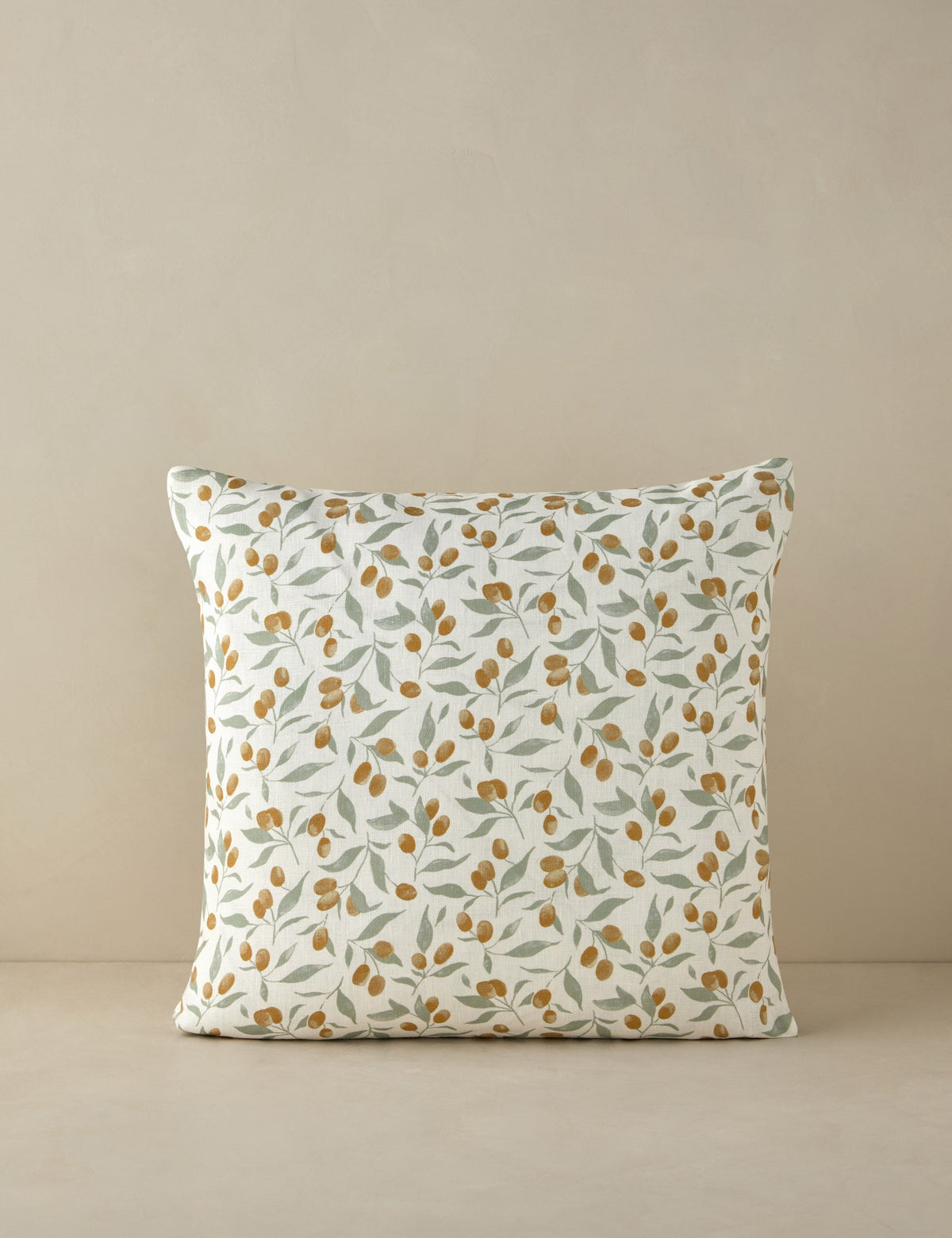 Kumquats Linen Pillow by Rylee + Cru