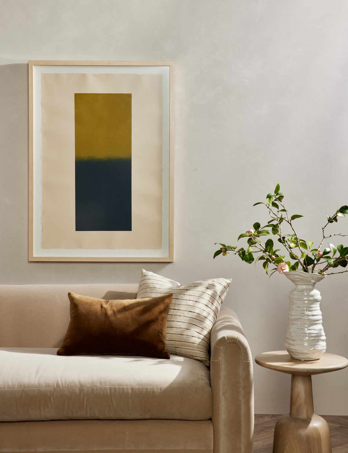 Gradient Silkscreen Wall Art by Visual Contrast