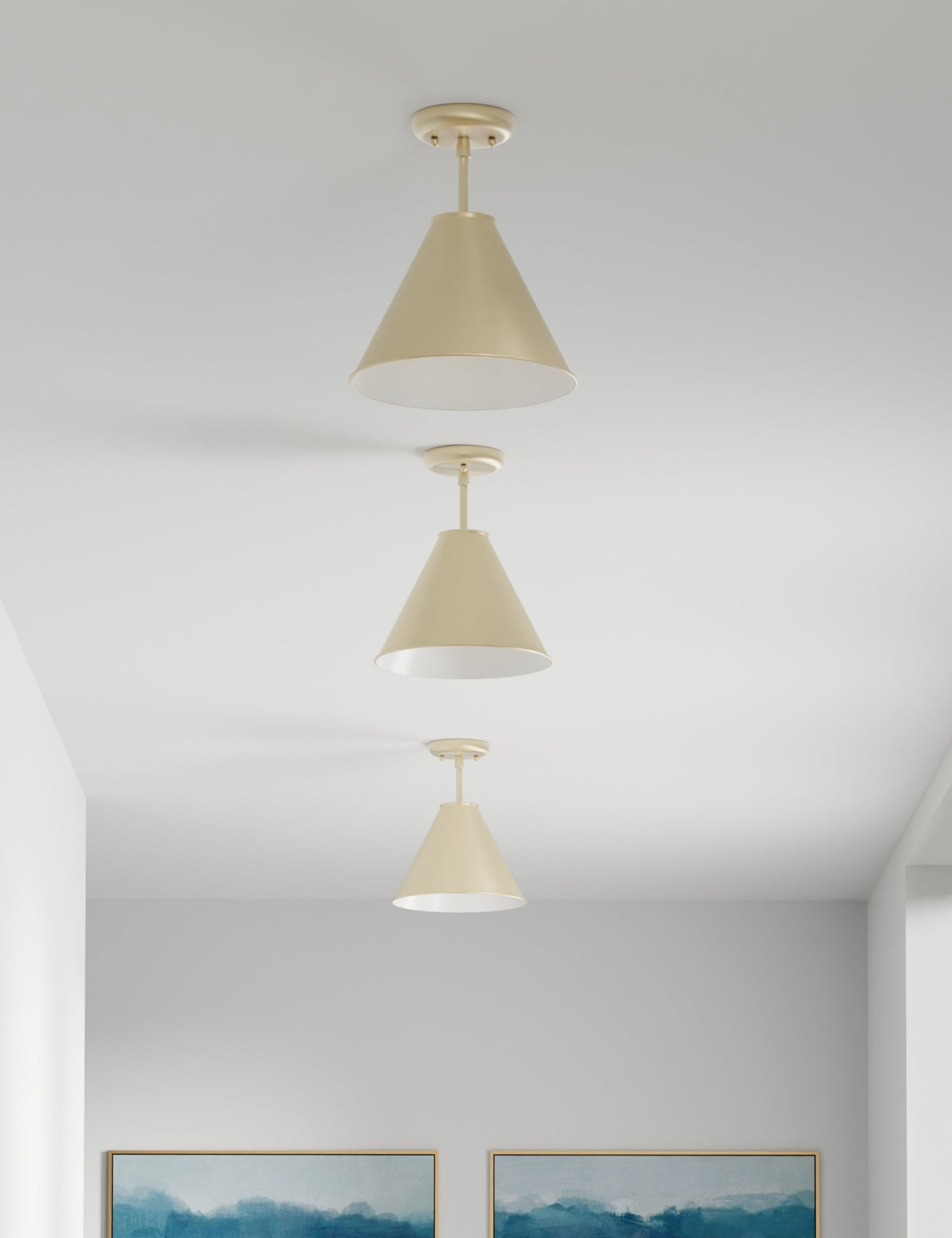 Cannon Semi-Flush Mount Light