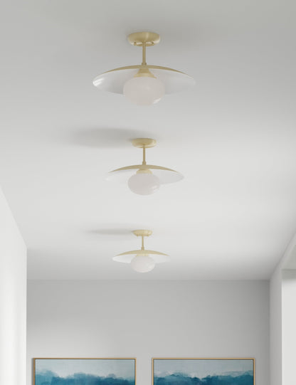 Shah Semi-Flush Mount Light