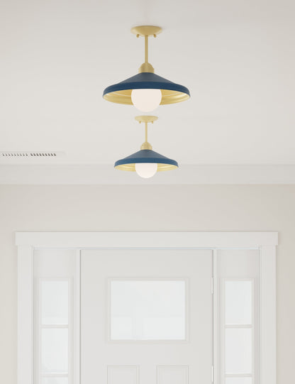 Parish Semi-Flush Mount Light