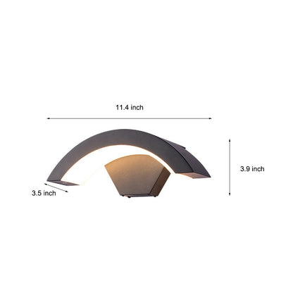 [Open-Box]LED Wall Light Outdoor Downlights Porch Wall Mounted Sconce