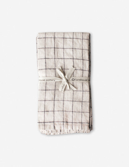 Washed Linen Napkin by Farmhouse Pottery