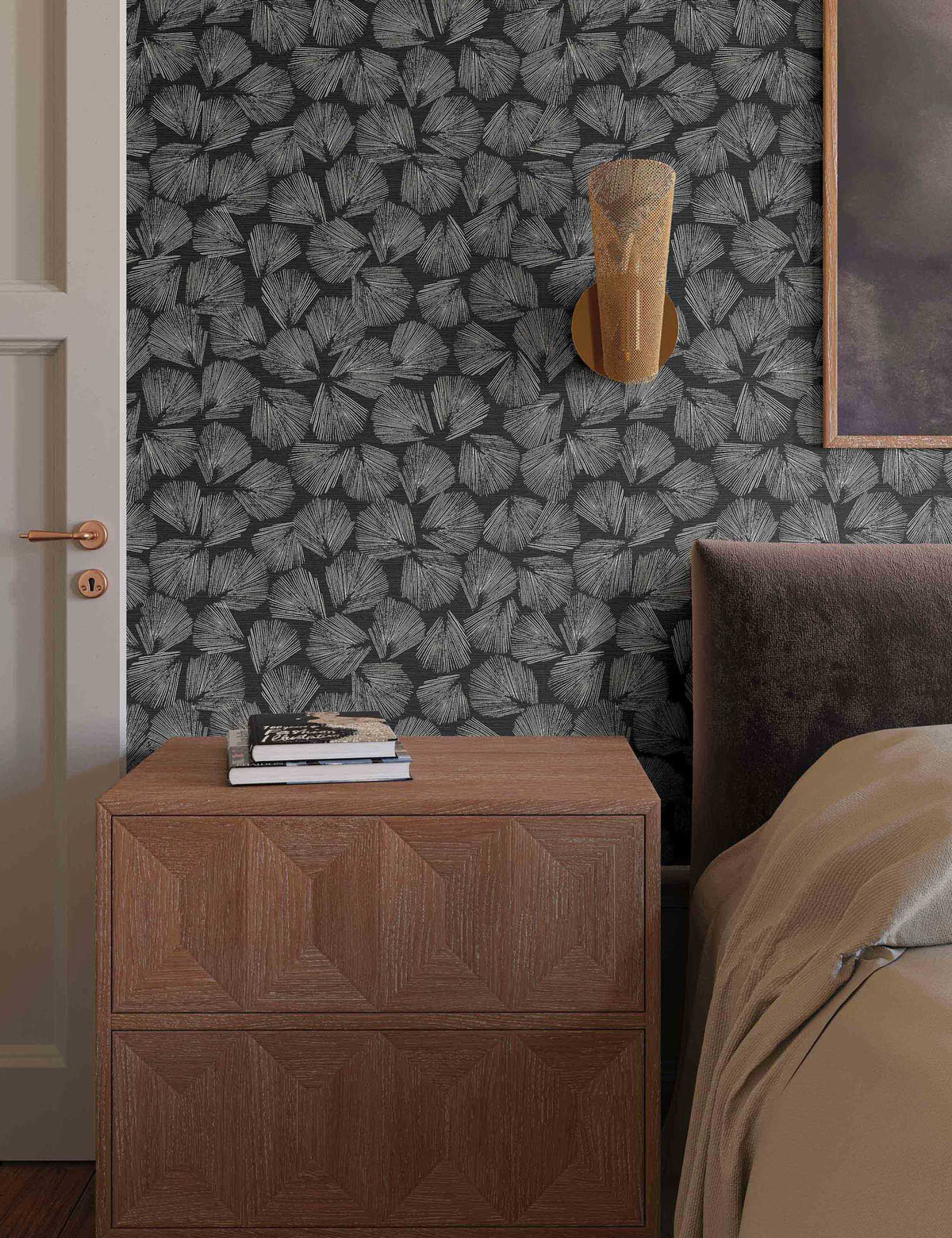 Elora Leaf Wallpaper by Christiane Lemieux
