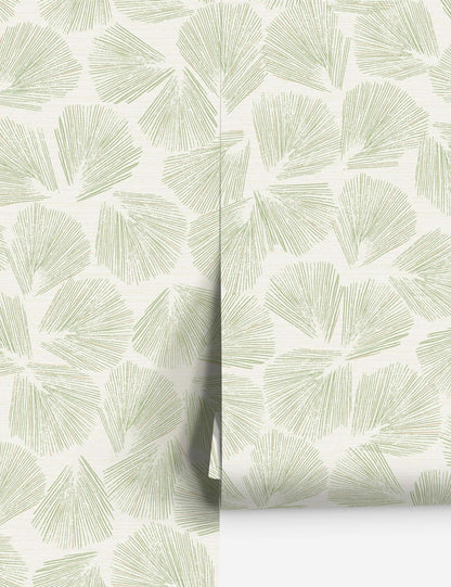 Elora Leaf Wallpaper by Christiane Lemieux