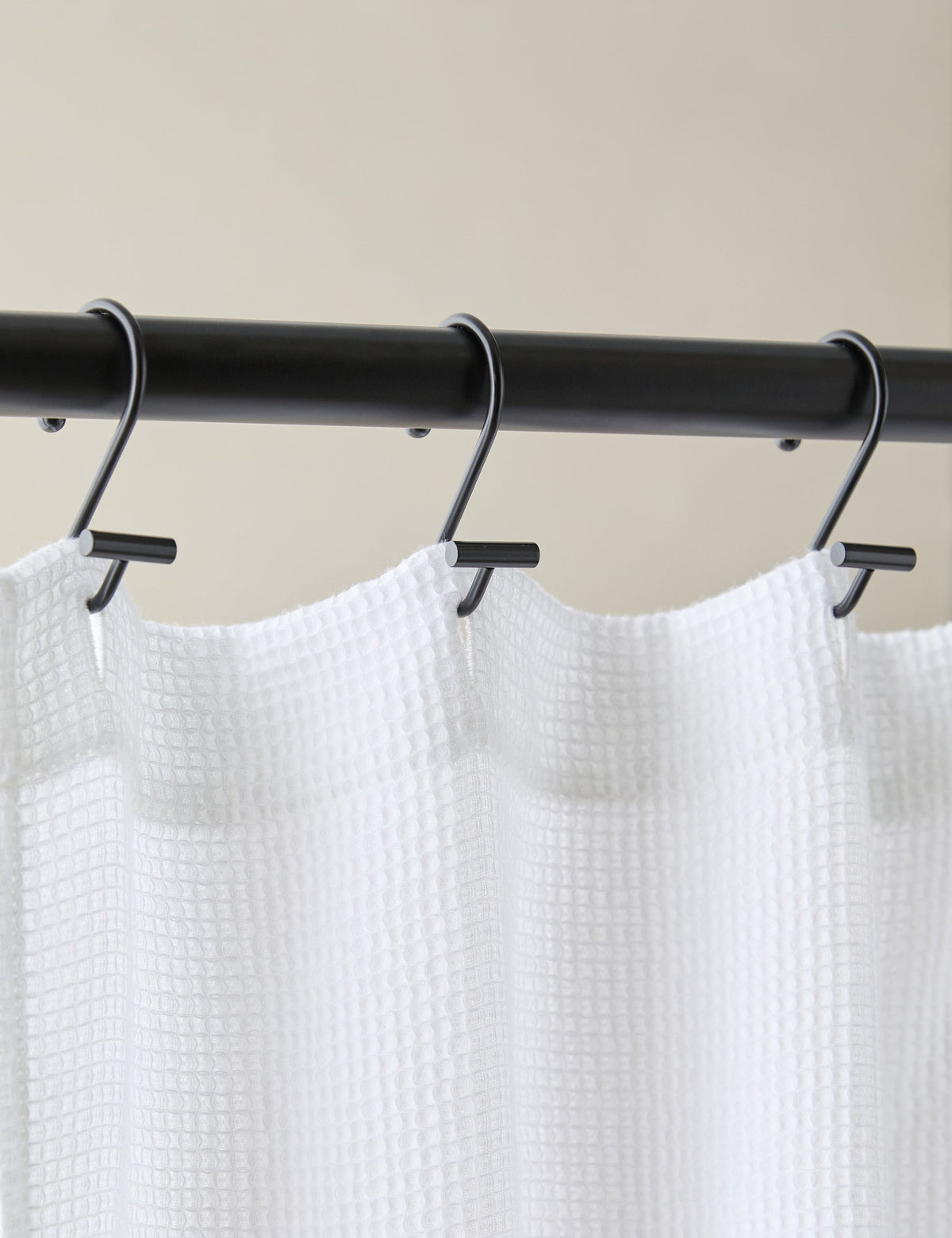 Larue Organic Cotton Shower Curtain
