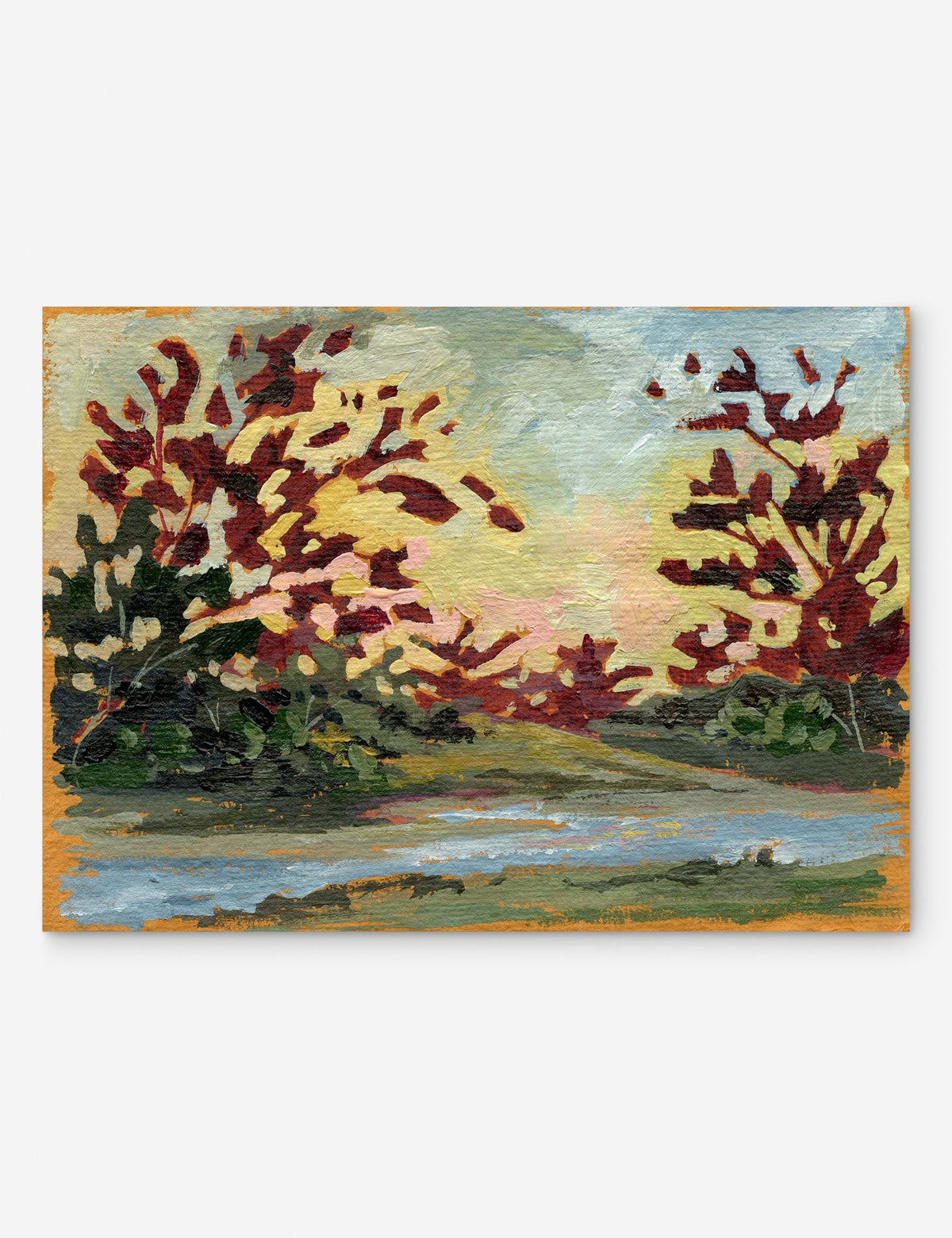 Summer's End Print by Laurel-Dawn Latshaw