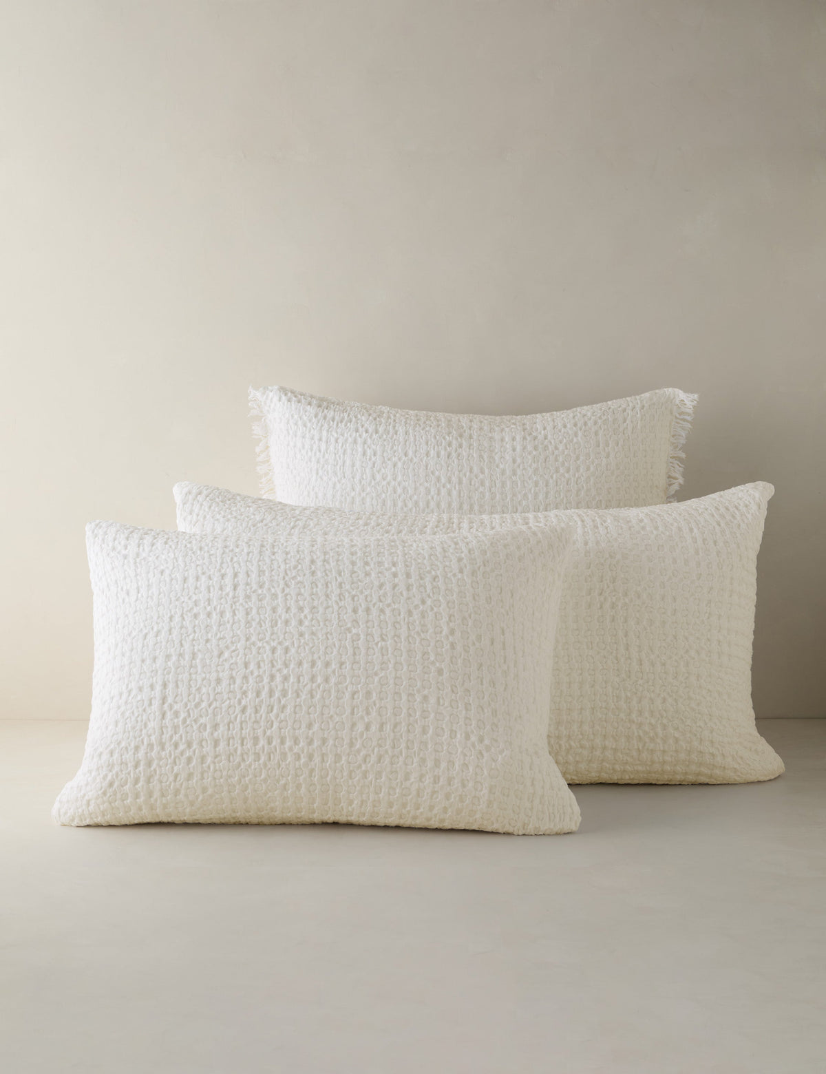 Lenora Textured Cotton Linen Sham
