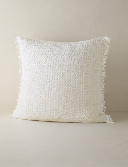 Lenora Textured Cotton Linen Sham