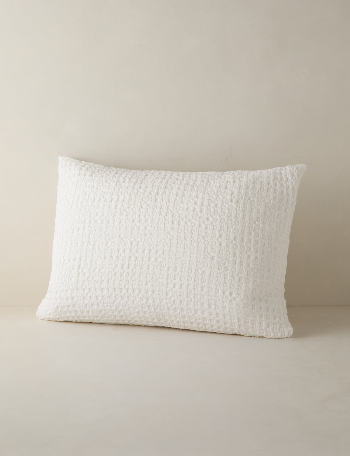 Lenora Textured Cotton Linen Sham