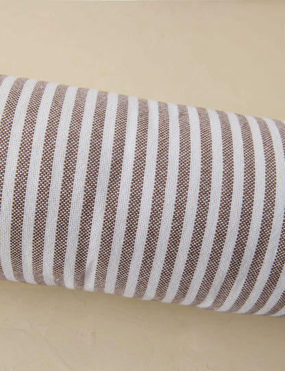 Littu Indoor / Outdoor Striped Bolster Pillow by Sarah Sherman Samuel