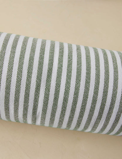 Littu Indoor / Outdoor Striped Bolster Pillow by Sarah Sherman Samuel
