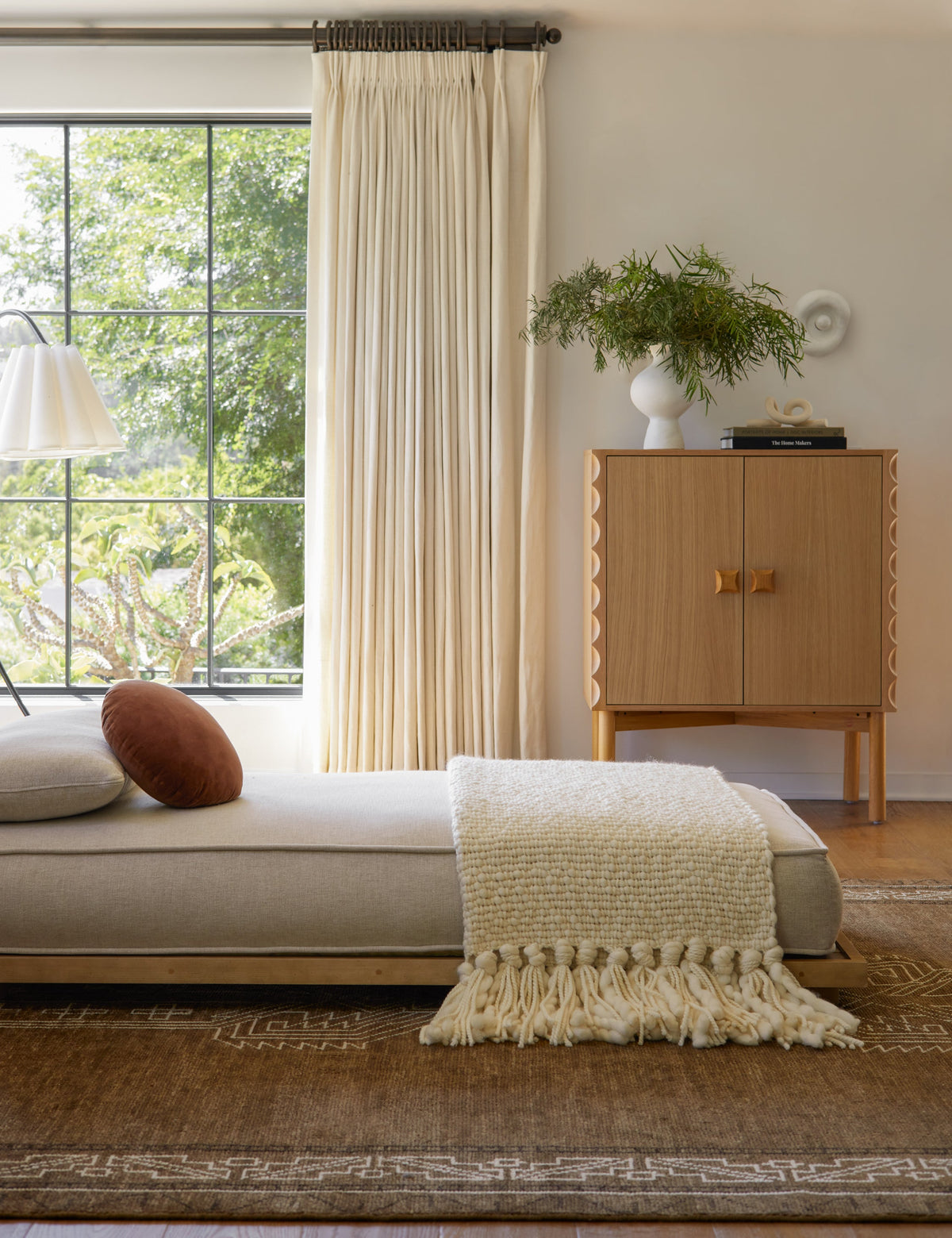 Open Box: Cami Bar Cabinet, Natural by Eny Lee Parker