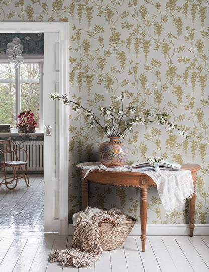Scalamandre Hedvig Wallpaper by Sandberg