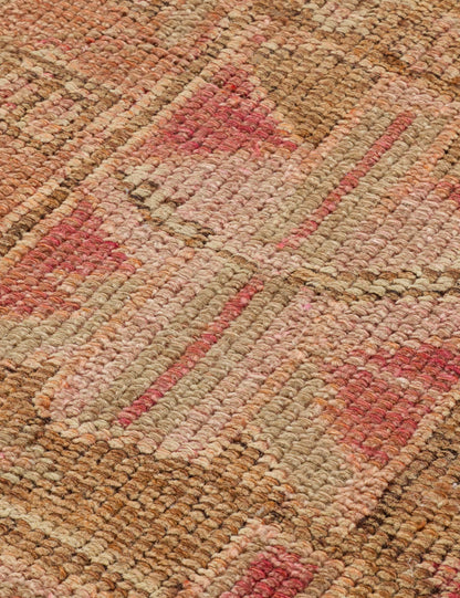 Vintage Turkish Hand-Knotted Wool Runner Rug No. 322, 3'1" x 12'1"