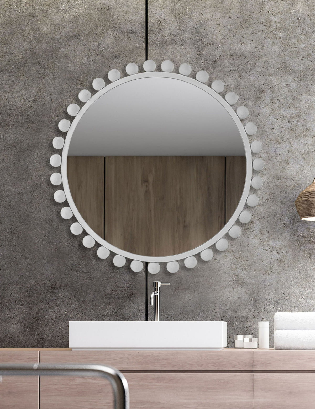 Pechet Round Mirror