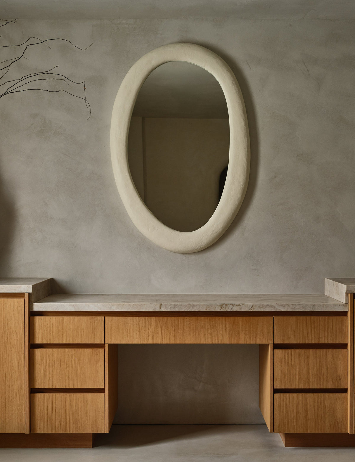 Simone Mirror by Button Atelier x Co.House Designs