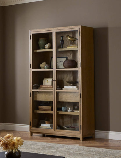 Carly Curio Cabinet