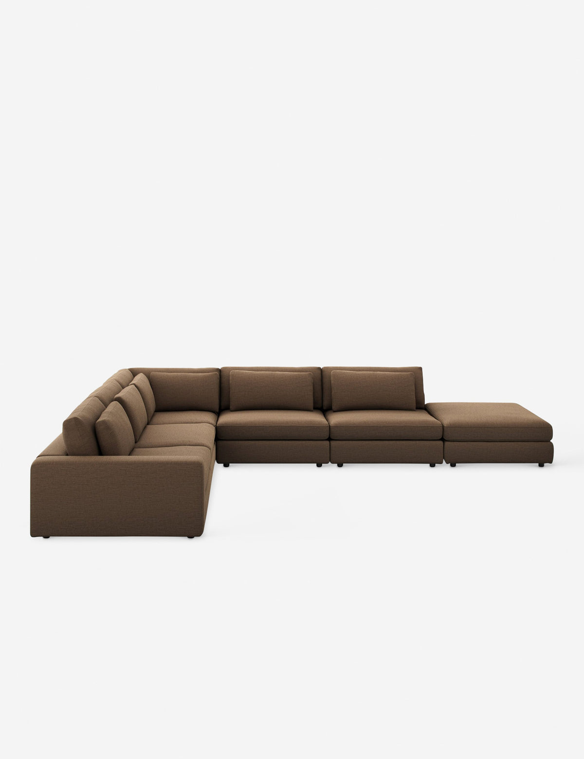 Creswell 5-Piece Sectional Sofa with Ottoman