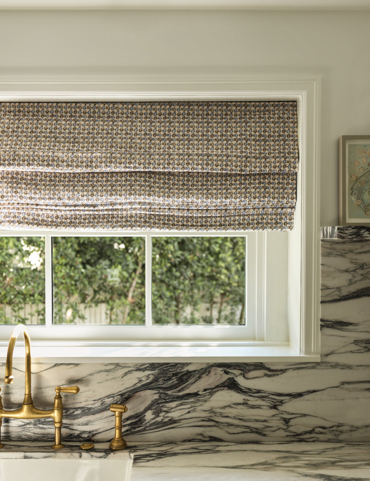 Haris Linen Roman Shade by Heidi Caillier