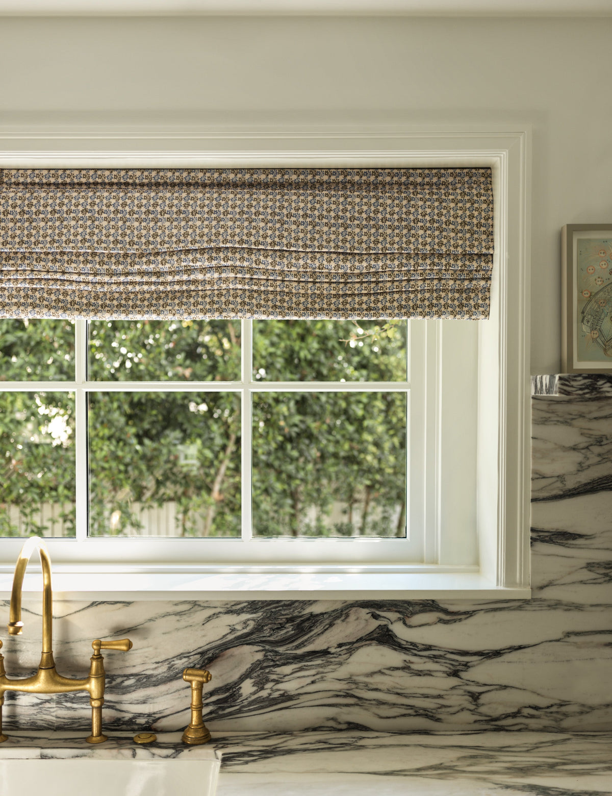Haris Linen Roman Shade by Heidi Caillier