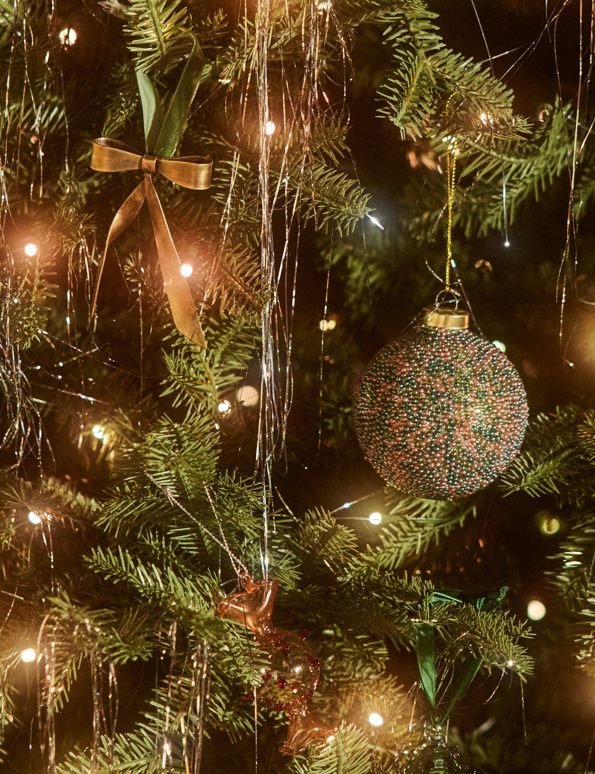 Erlantz Beaded Ornament (set of 2)