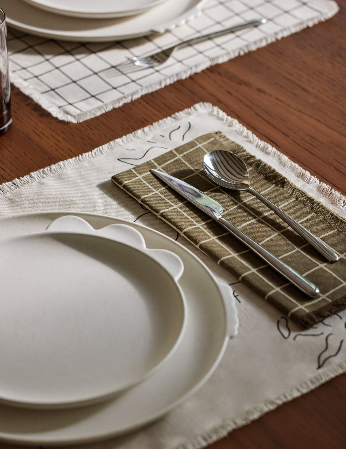 Narsi Table Linens by Sarah Sherman Samuel