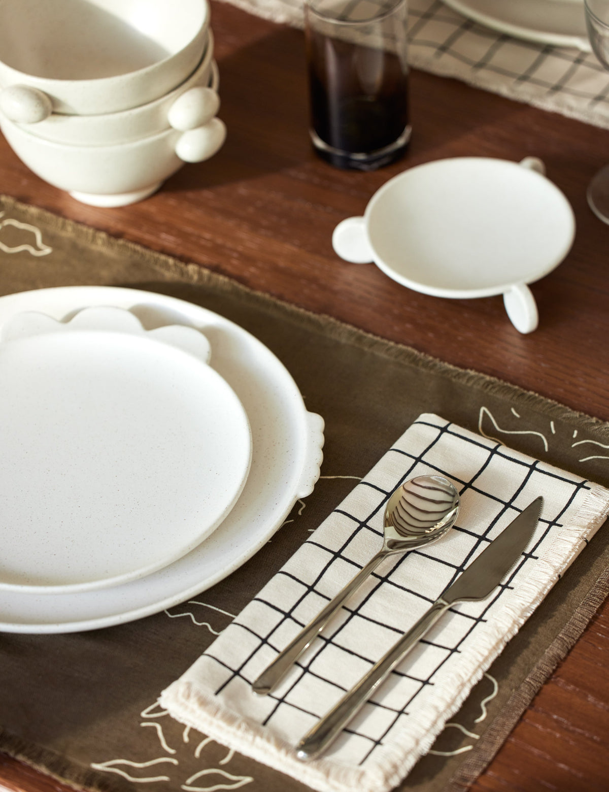 Narsi Table Linens by Sarah Sherman Samuel