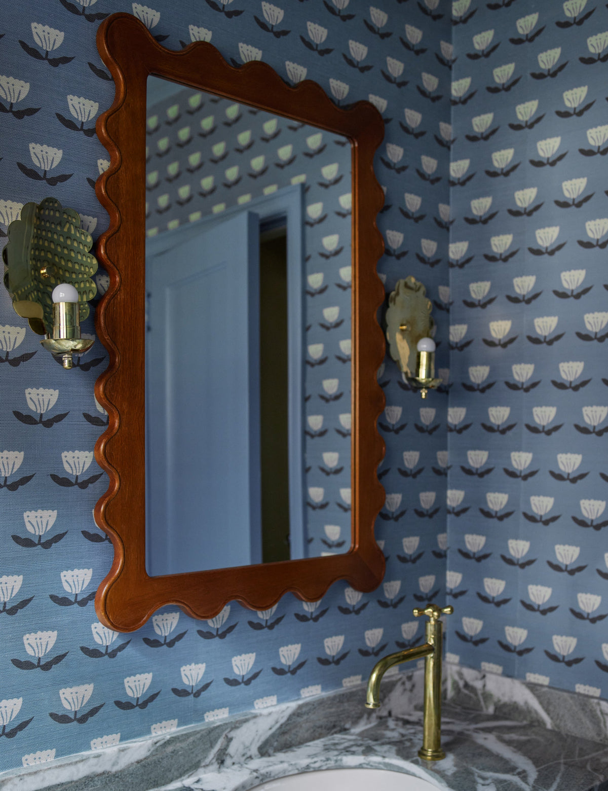 Janna Grasscloth Wallpaper by Sarah Sherman Samuel