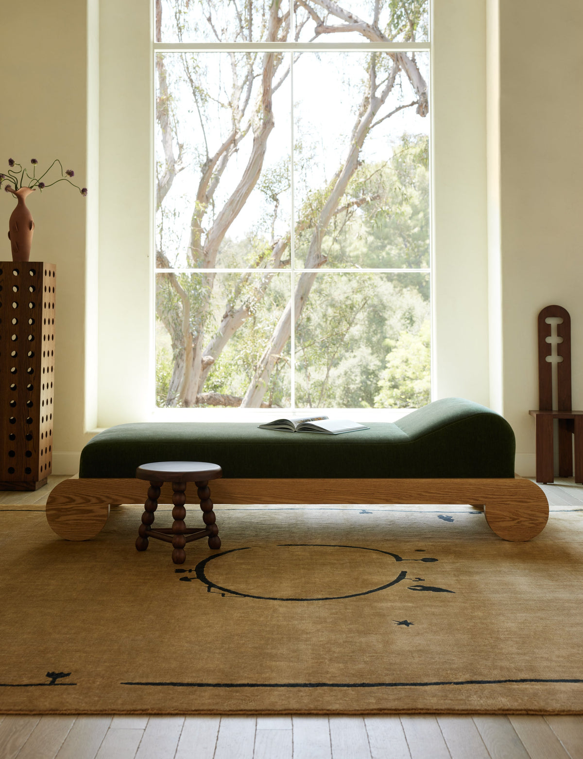 Village Hand-Loomed Rug by Sarah Sherman Samuel