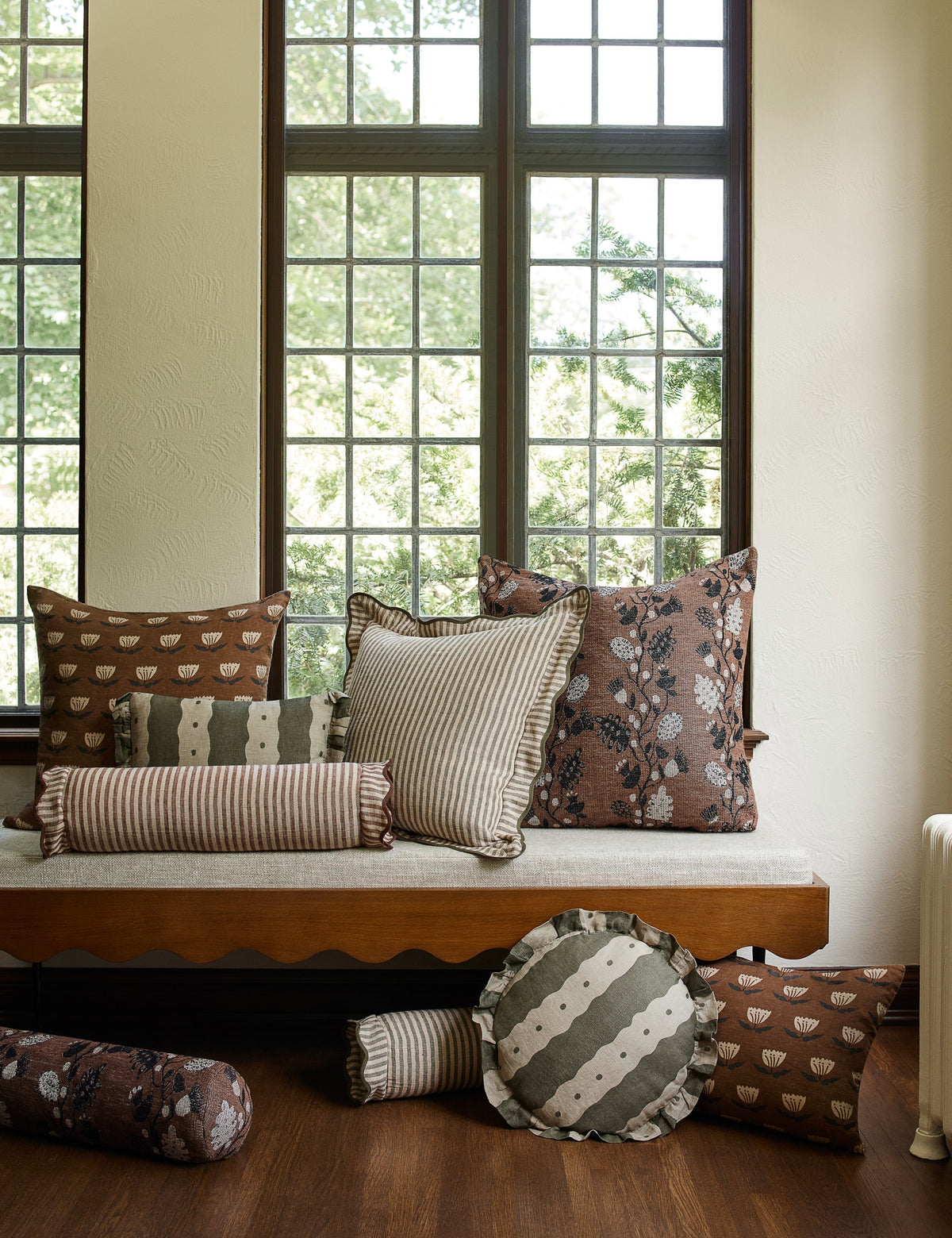 Janna Linen Pillow by Sarah Sherman Samuel