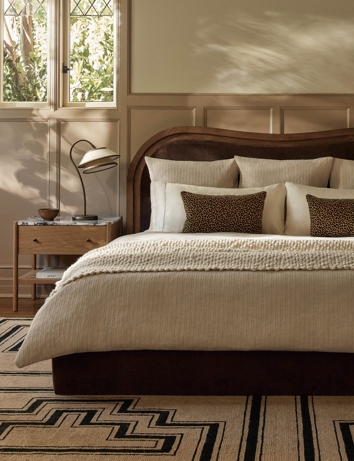 Nijo Cotton Duvet Cover by DISC Interiors