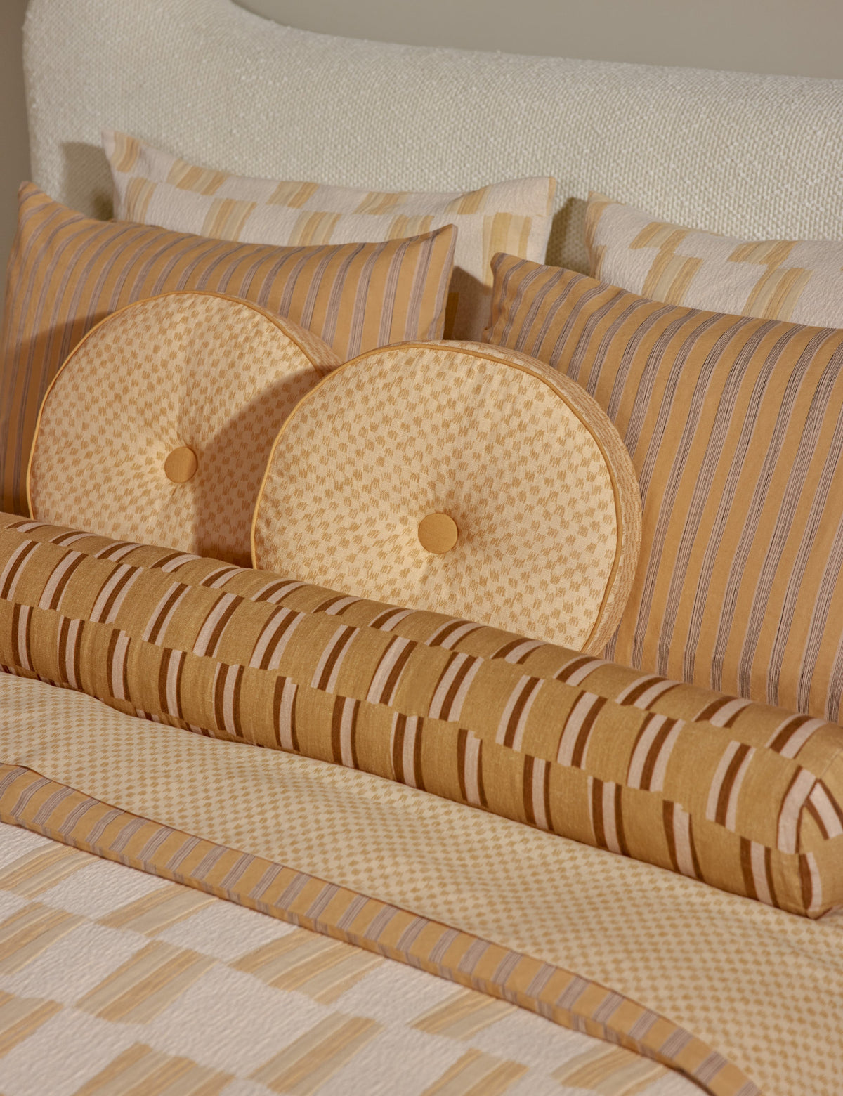 Kuvio Disc Pillow by Sarah Sherman Samuel