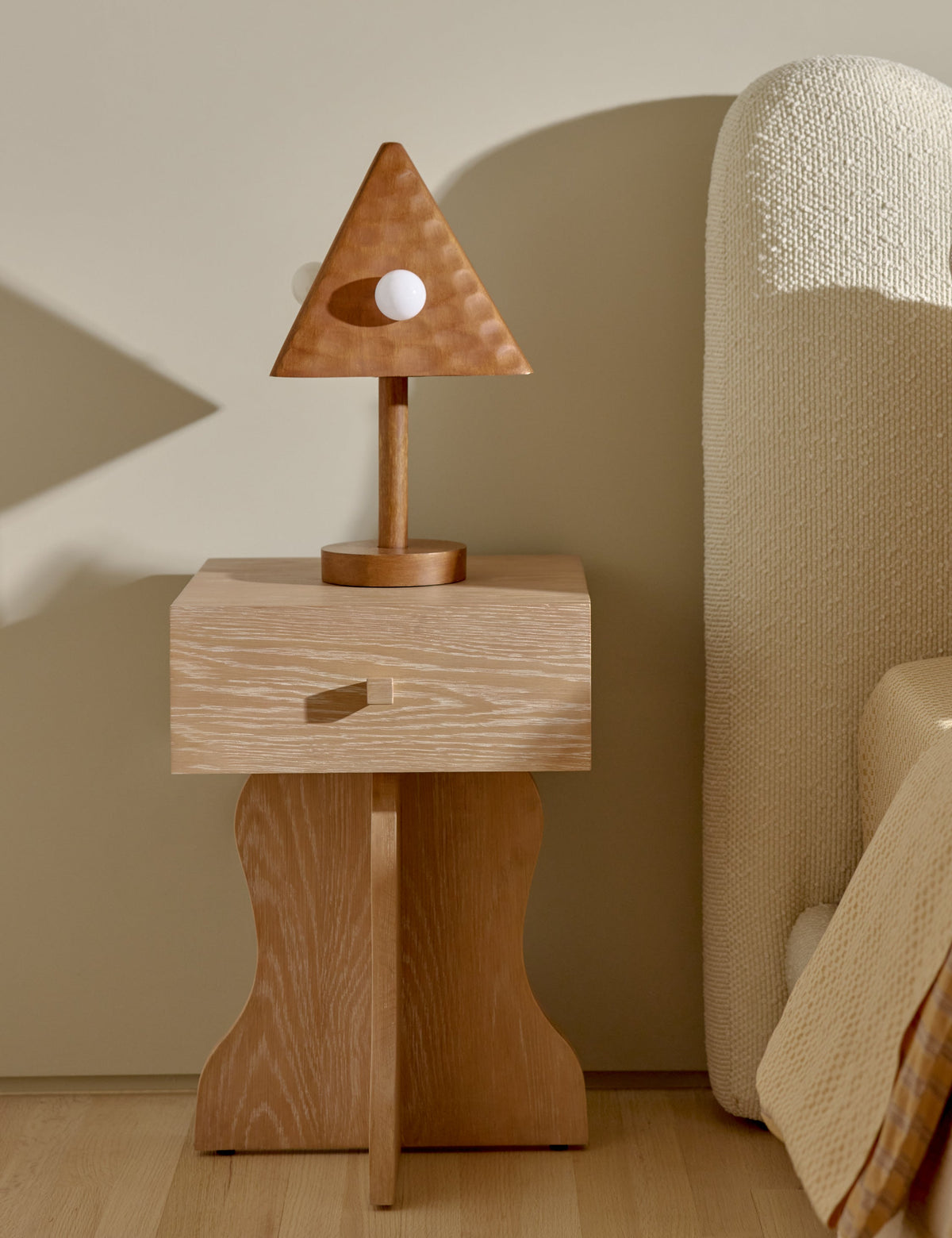 Hourglass Nightstand by Sarah Sherman Samuel
