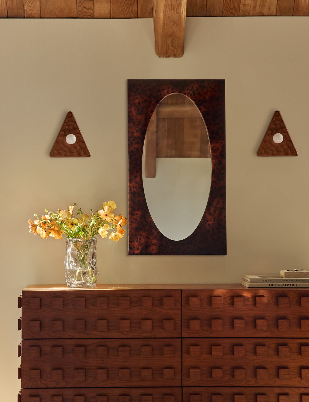 Kolmio Sconce by Sarah Sherman Samuel