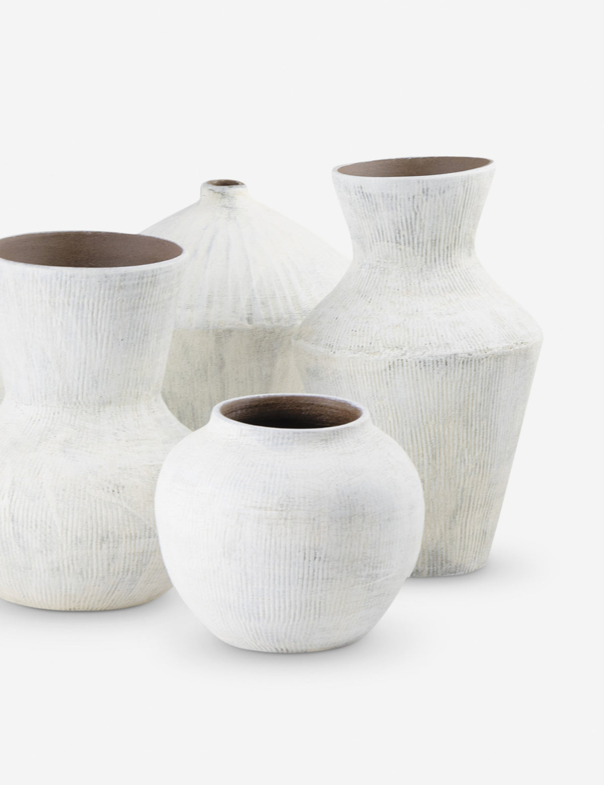 Noor Ceramic Vases (Set of 5) by Regina Andrew