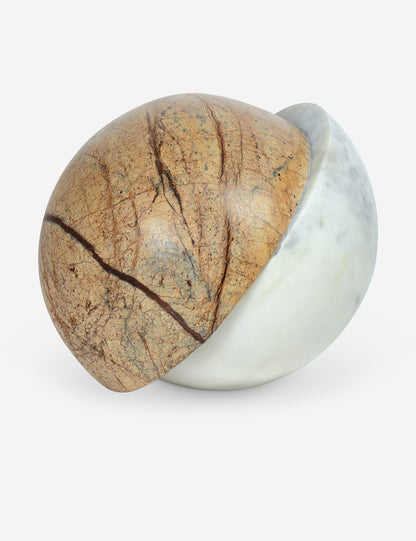 Flint Marble Sphere by Regina Andrew