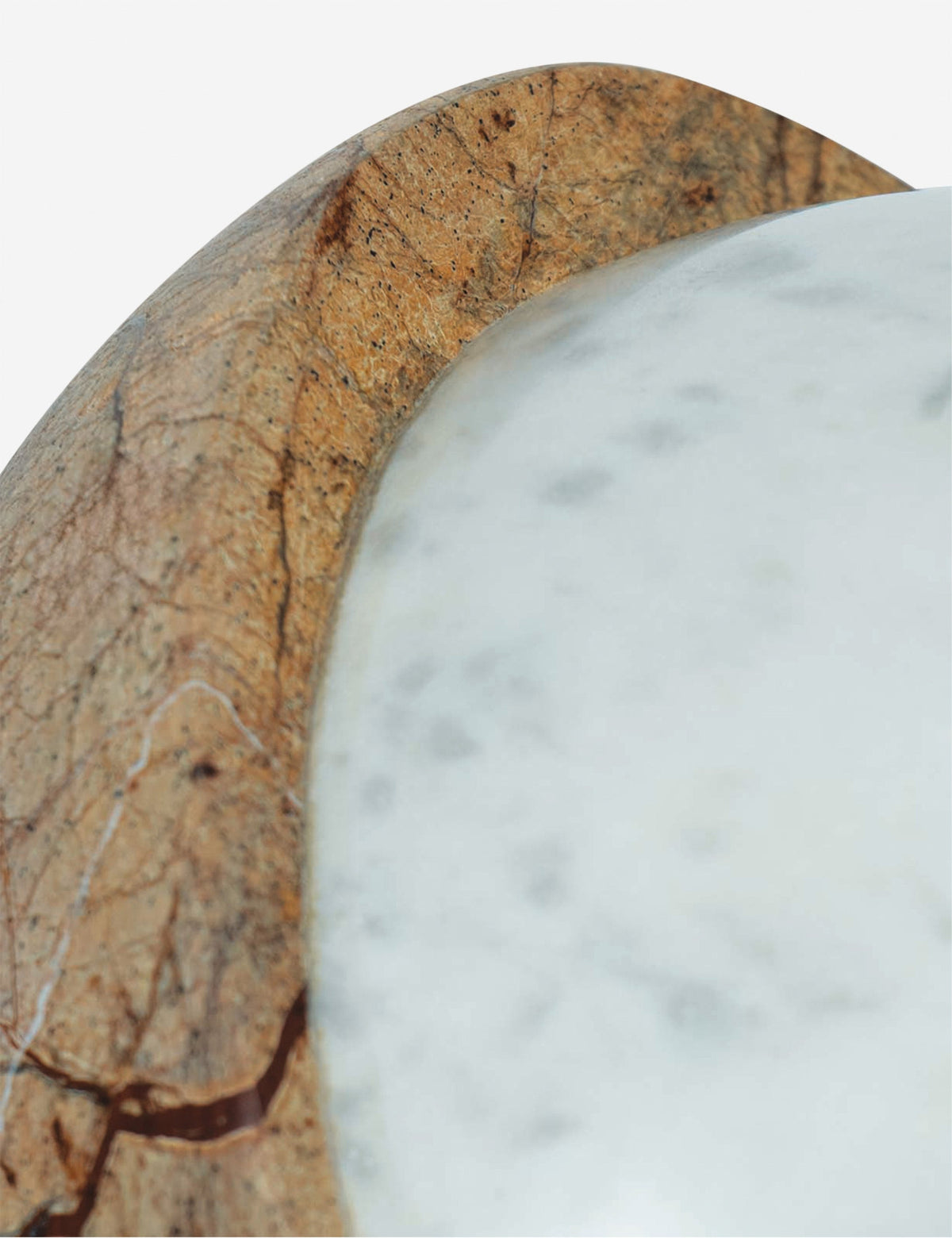 Flint Marble Sphere by Regina Andrew