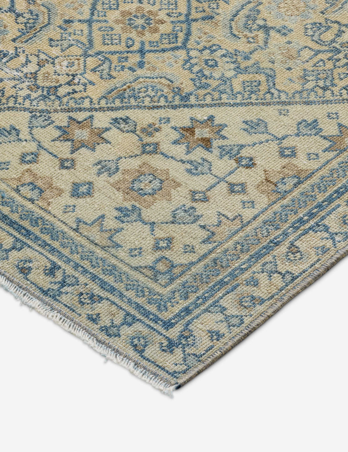 Vintage Turkish Hand-Knotted Wool Rug No. 609, 6' x 10'6"