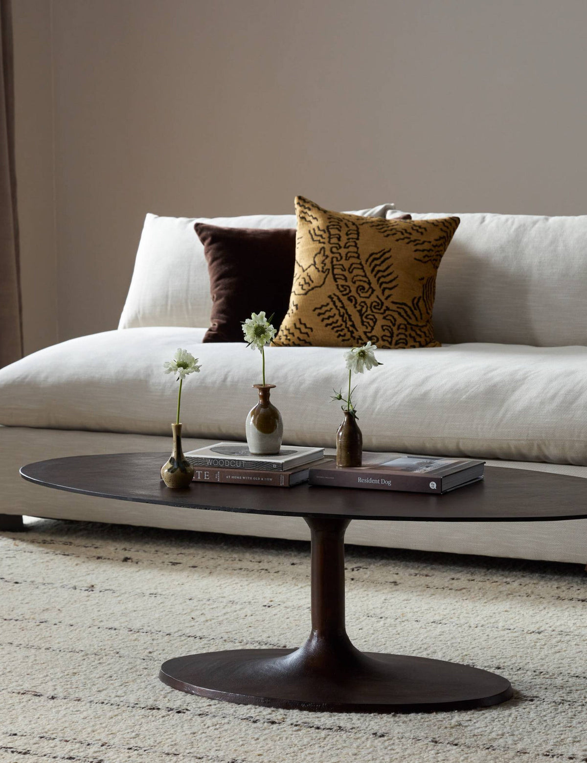 Inga Indoor / Outdoor Oval Coffee Table