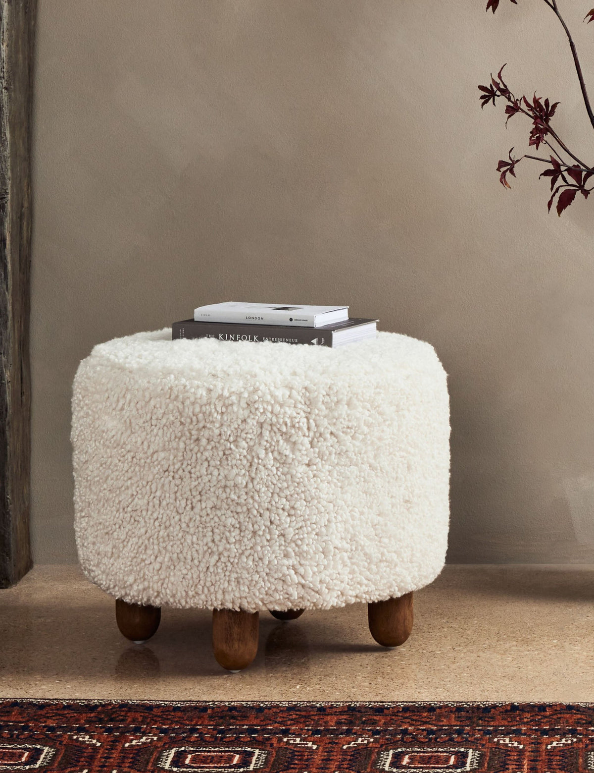 Genevieve Round Ottoman