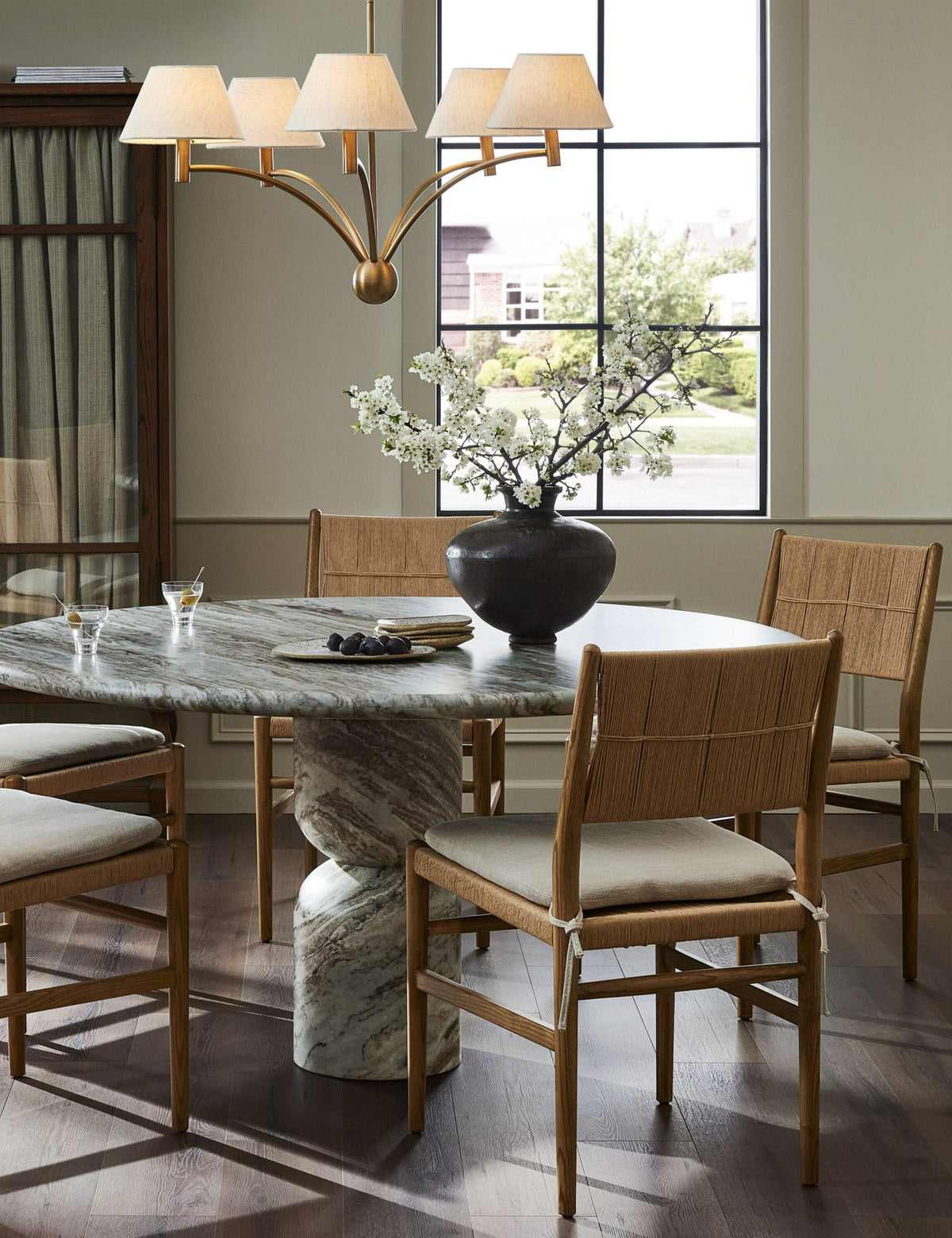 Figueroa Round Dining Table by Amber Lewis x Four Hands