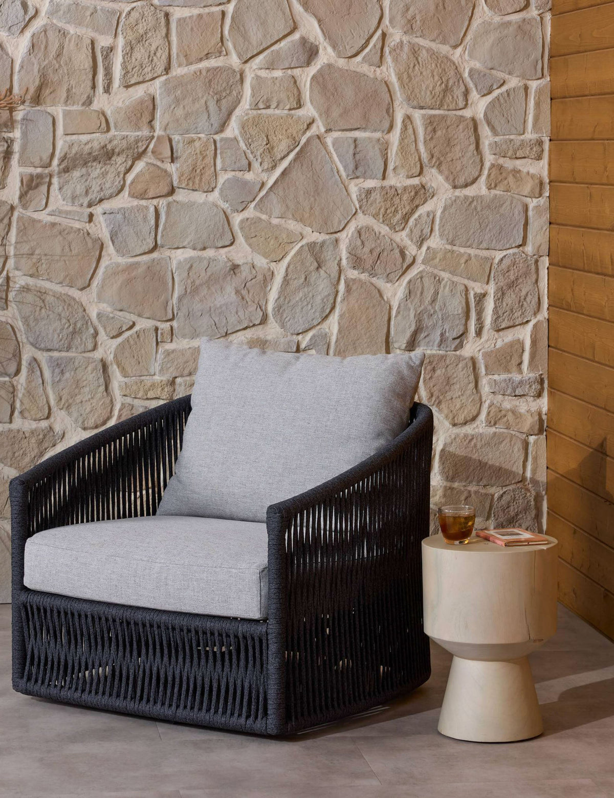 Parla Outdoor Swivel Chair