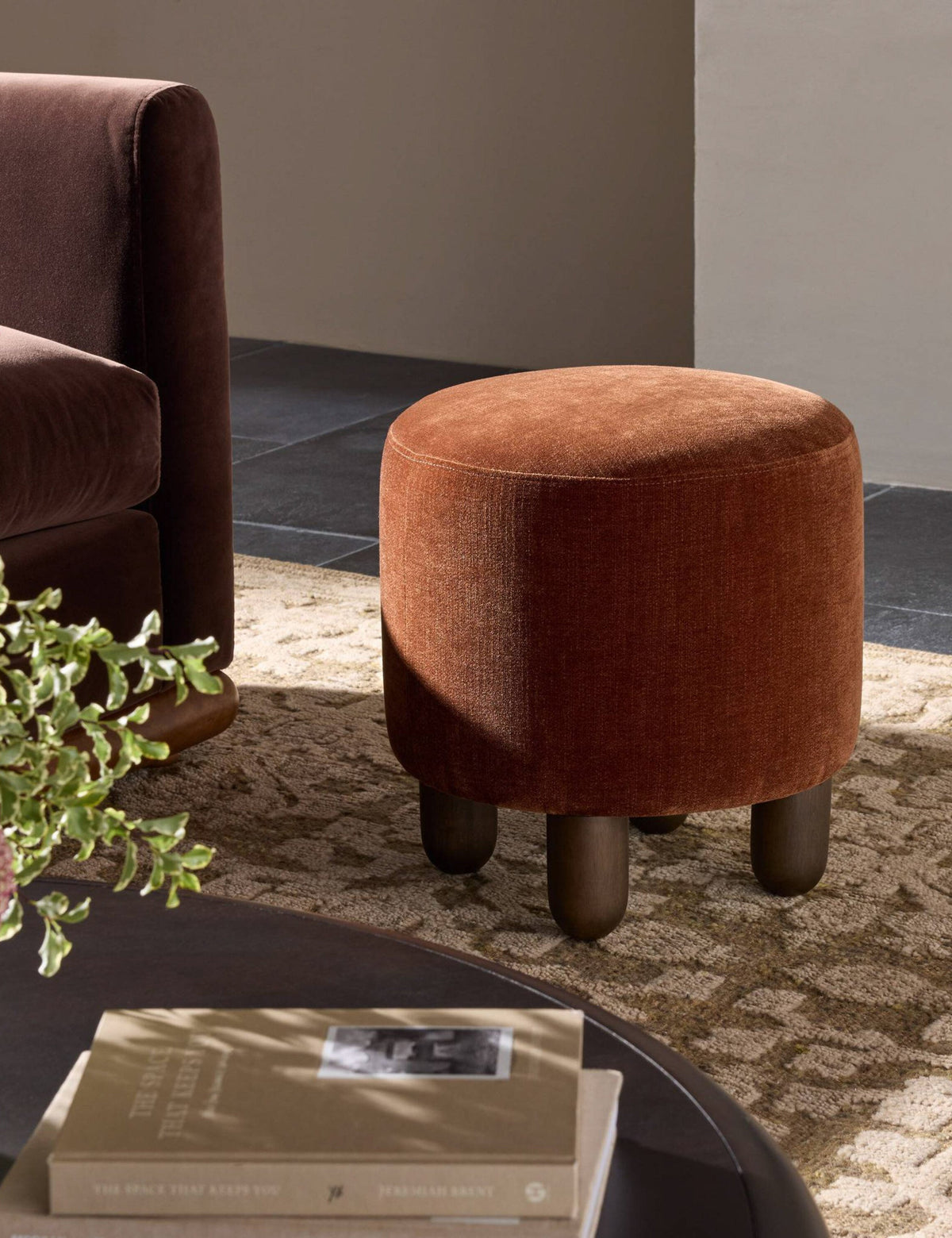Upton Round Ottoman
