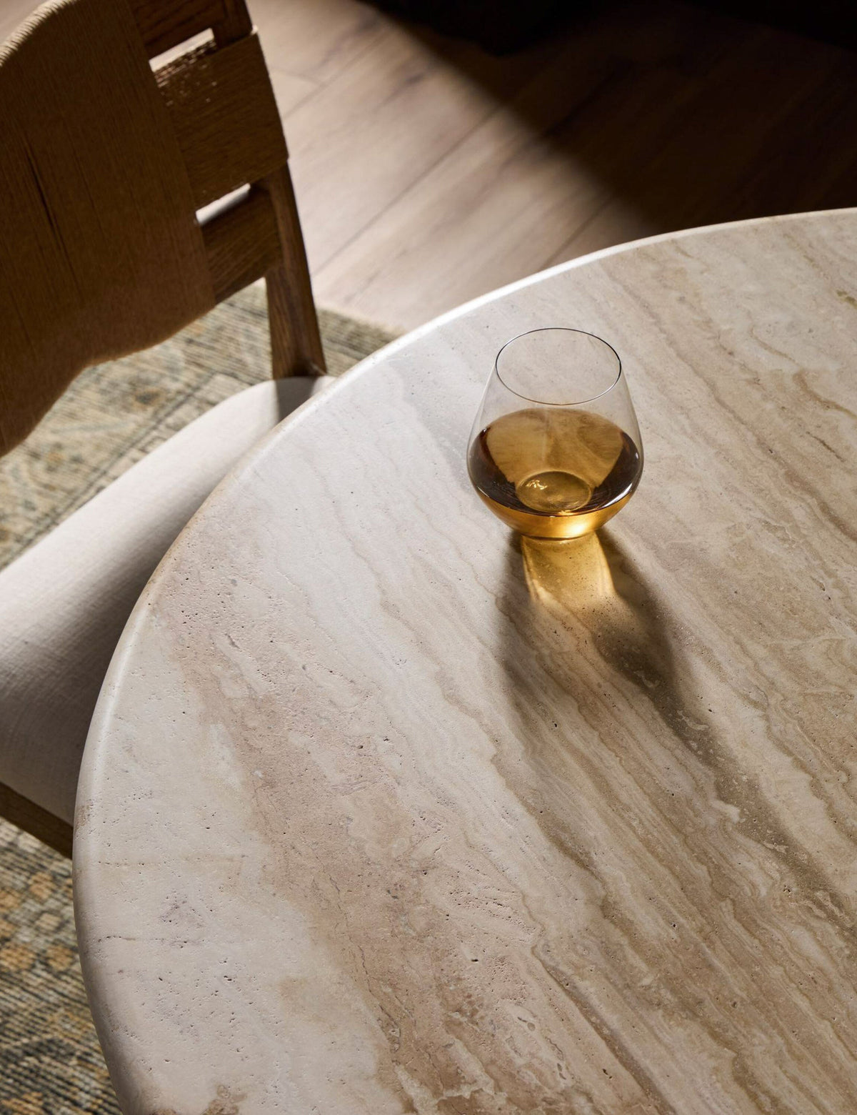 Figueroa Round Dining Table by Amber Lewis x Four Hands