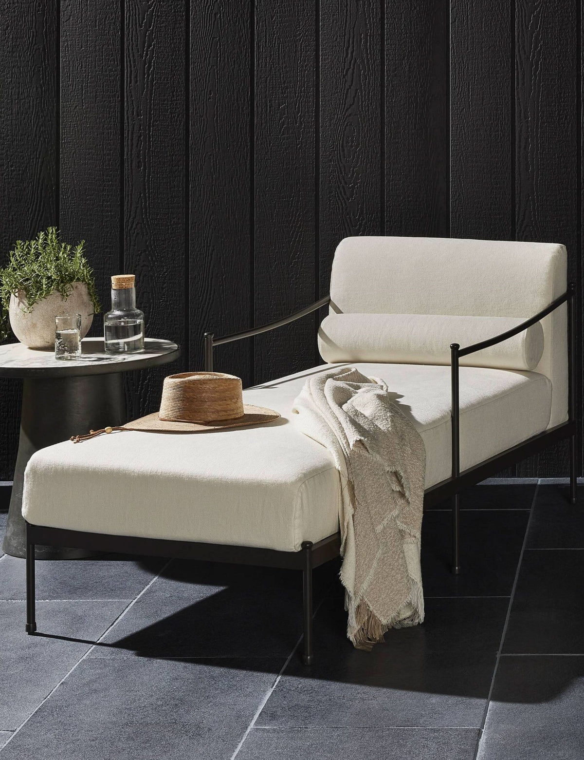 Granger Indoor / Outdoor Chaise by Amber Lewis x Four Hands