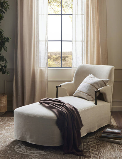 Brently Chaise by Amber Lewis x Four Hands