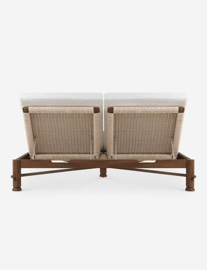 Finnegan Indoor / Outdoor Double Chaise by Amber Lewis x Four Hands